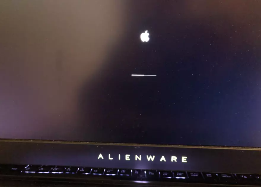 外星人Alienware 17 R4 i7-7700hq 4k屏核显安装黑苹果Big Sur 11.1